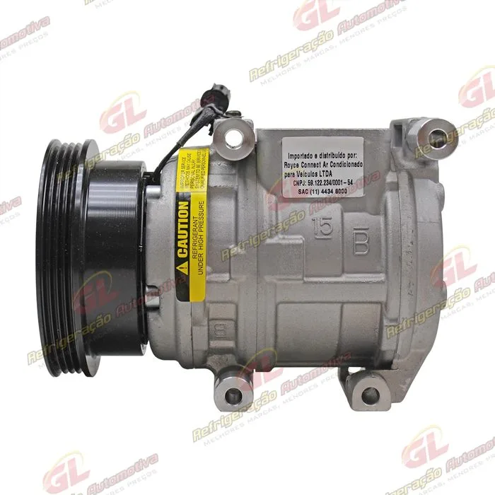 Compressor 10PA15C Kia Sportage 16 Válvulas 2004> - 12 Volts Polia 4pk 127mm