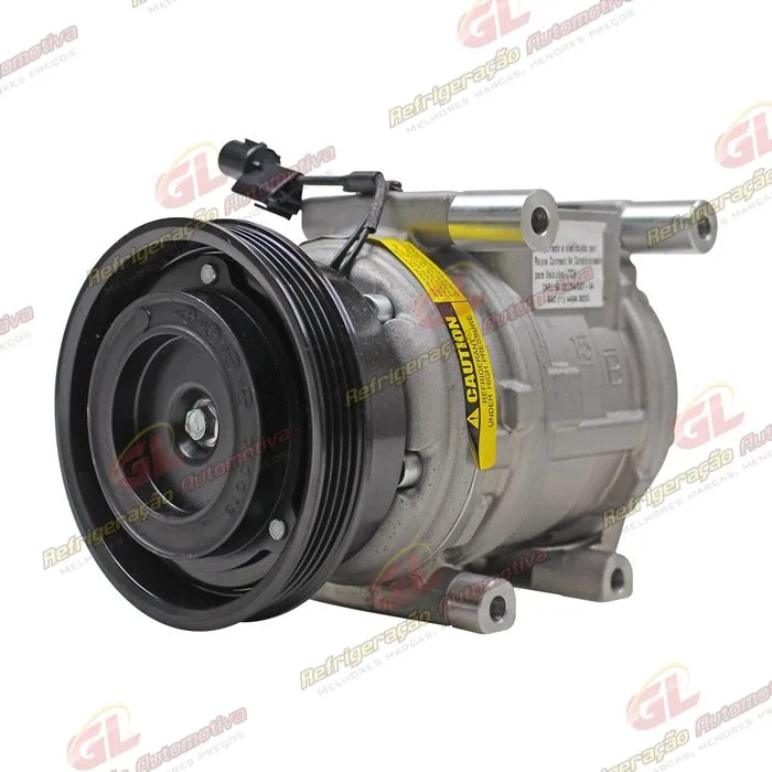 Compressor 10PA15C Kia Sportage 16 Válvulas 2004> - 12 Volts Polia 4pk 127mm — foto 2