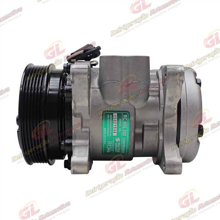 Compressor Modelo 6P148/ 5H14 Universal - 12 Volts Polia 6pk 125mm