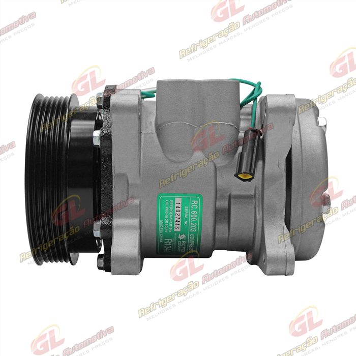 Compressor Modelo 6P148 / 5H14 Universal - 24 Volts Polia 6pk 124mm