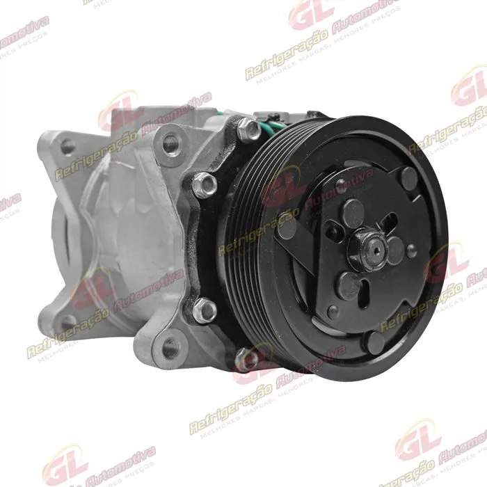 Compressor Modelo 6P148 / 5H14 Universal - 24 Volts Polia 6pk 124mm — foto 4