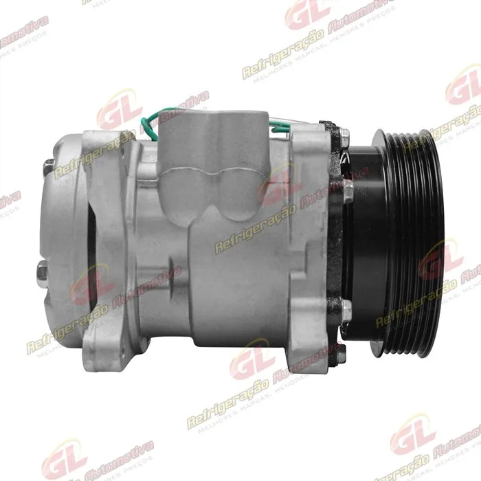 Compressor Modelo 6P148 / 5H14 Universal - 24 Volts Polia 6pk 124mm — foto 5