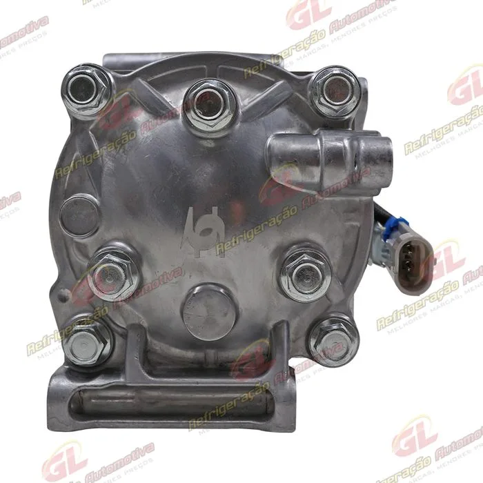 Compressor Fiat Grand Siena Tetrafuel 2013 Até 2016 / Bravo T-Jet - 12 Volts Polia 5pk 95mm OEM: 51873922 — foto 7