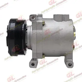 Compressor Modelo Denso Scroll SCSB06C Fiat Uno Fire / Punto 1.4 2004> - 12 Volts Polia 5pk 100mm