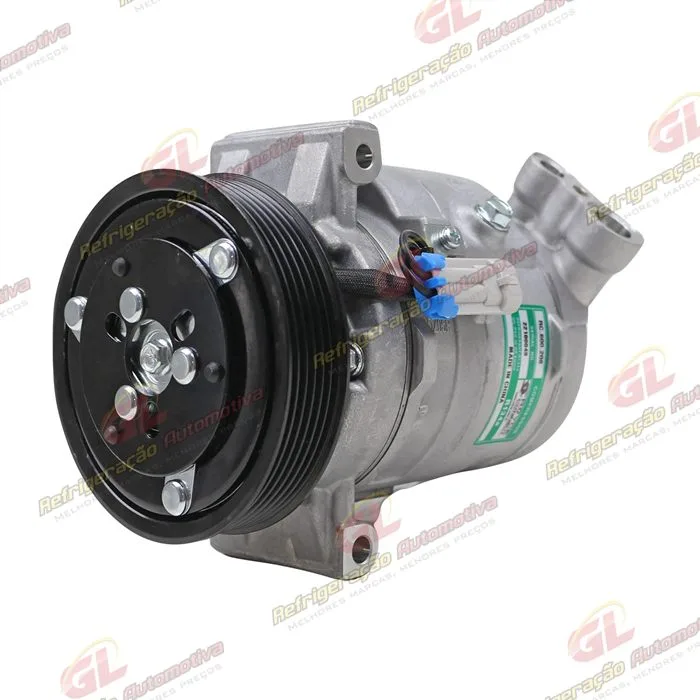 Compressor Chevrolet Cruze Motor 1.8 2012 Até 2016 - 12 Volts Polia 6pk 120mm — foto 2