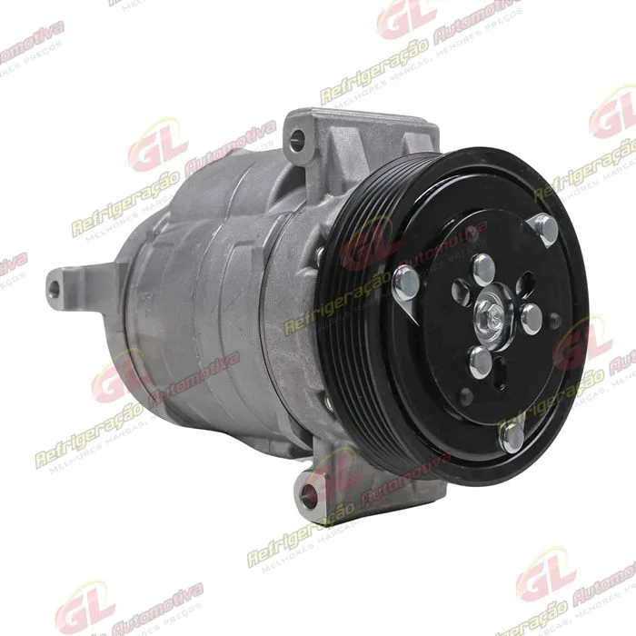 Compressor Chevrolet Cruze Motor 1.8 2012 Até 2016 - 12 Volts Polia 6pk 120mm — foto 4