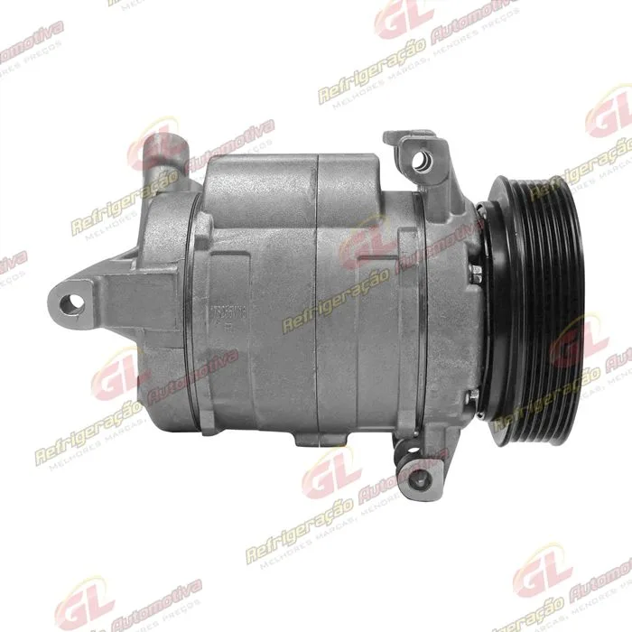 Compressor Chevrolet Cruze Motor 1.8 2012 Até 2016 - 12 Volts Polia 6pk 120mm — foto 5