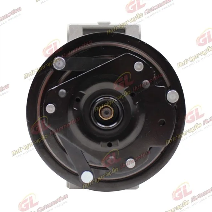 Compressor Harrison Máquina Escavadeira Chinesa XCMG/ Escavadeira Zoomlion ZE150E/ Escavadeira Hyundai - 24 Volts Polia Canal 1A 130mm OEM: 11Q690040 — foto 3