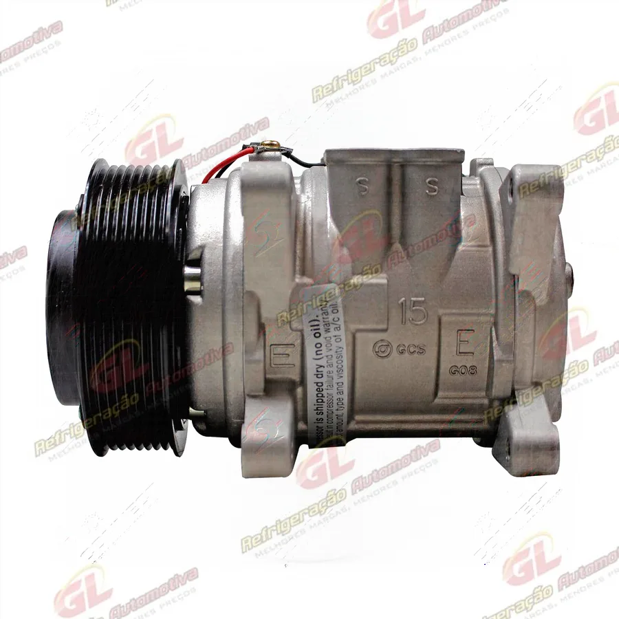 Compressor Modelo 6P148A/ 10PA15 8 Orelhas - 24 Volts Polia 8pk 120mm