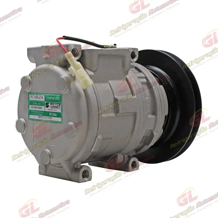 Compressor 10PA15 Máquina Komatsu WA1200/ WD500/ PC400 - 24 Volts Polia Canal 1B 150mm OEM: ND447201741/ 42C0711210 — foto 6