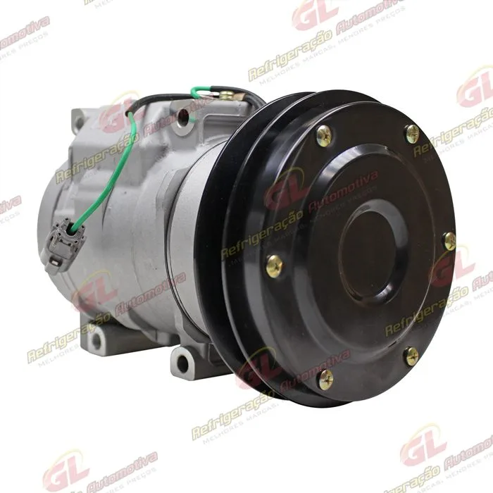 Compressor 10S17C Máquina Komatsu D61/ D475/ D155/ PC350/ PC600 - 24 Volts Polia Canal 1B 151mm OEM: ND4472204781/ 20Y8101260/ 4210731221 — foto 4
