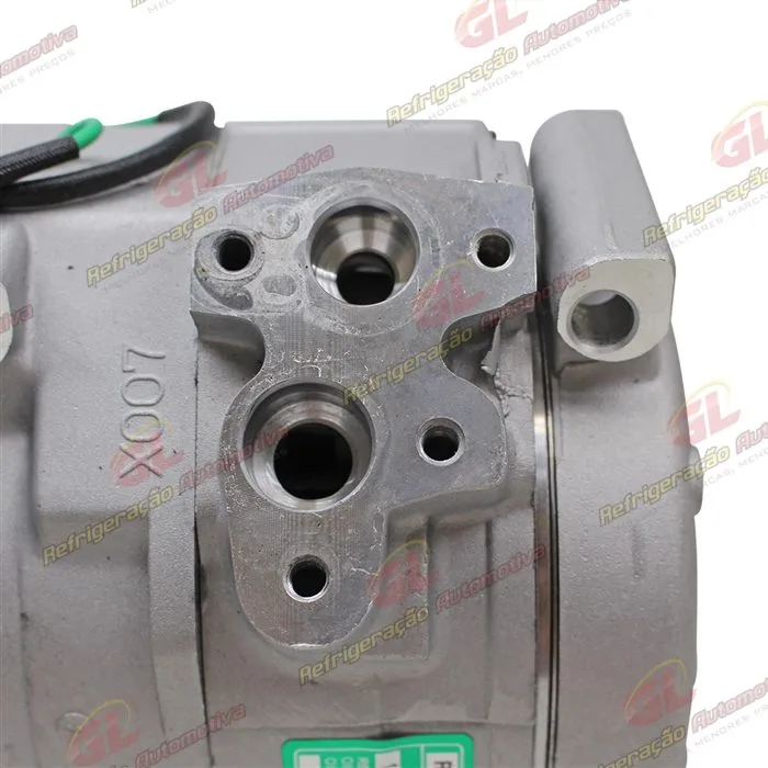 Compressor 10S17C Máquina Komatsu D61/ D475/ D155/ PC350/ PC600 - 24 Volts Polia Canal 1B 151mm OEM: ND4472204781/ 20Y8101260/ 4210731221 — foto 8