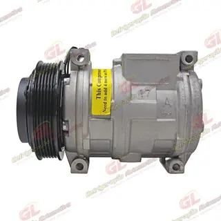 Compressor Modelo 10PA17 Mercedes Benz Sprinter R134a - 12 Volts Polia 6pk 120 mm