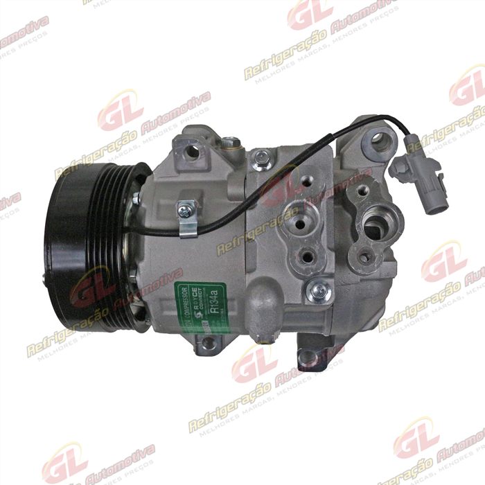 Compressor Suzuki Grand Vitara 2009> - 12 Volts Polia 5pk 114mm OEM: 95200-64JB1-000