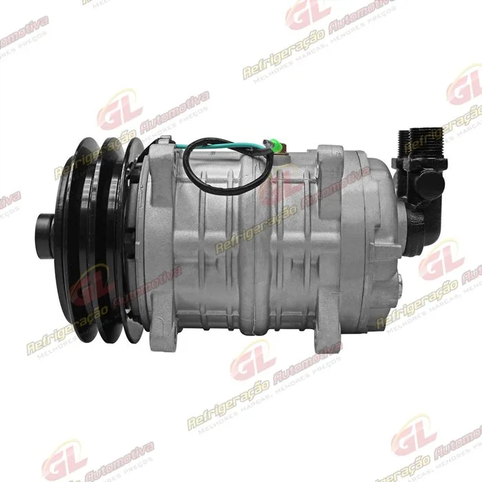 Compressor Modelo TM16HS 163cm 8 Orelhas - 24 Volts Polia 2A 135mm R134a