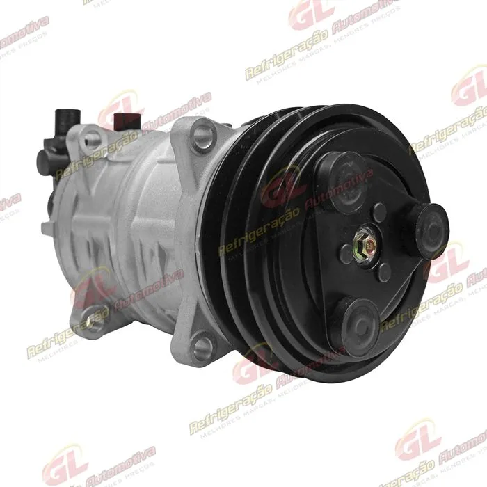 Compressor Modelo TM16HS 163cm 8 Orelhas - 24 Volts Polia 2A 135mm R134a — foto 4