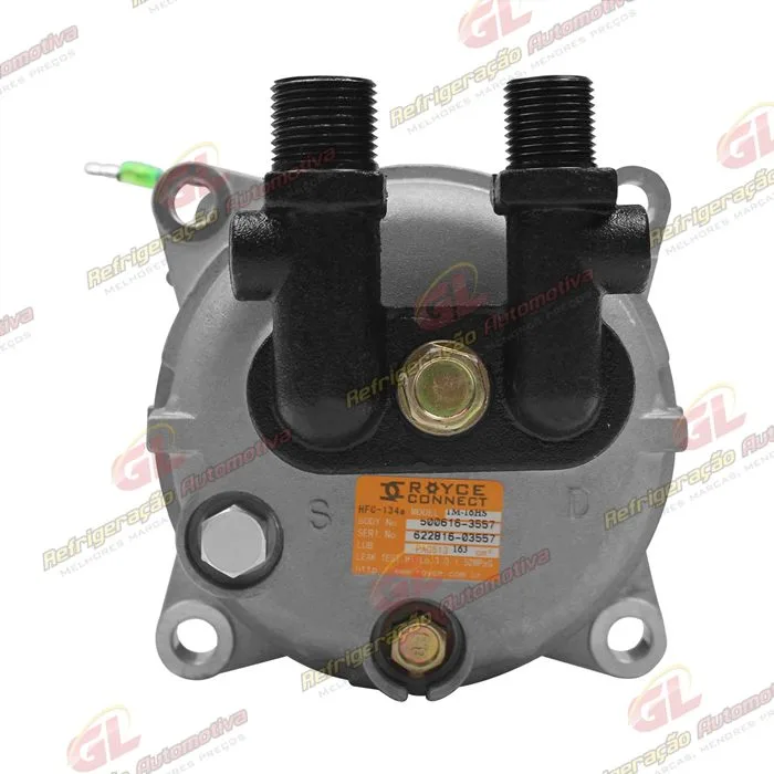 Compressor Modelo TM16HS 163cm 8 Orelhas - 24 Volts Polia 2A 135mm R134a — foto 7