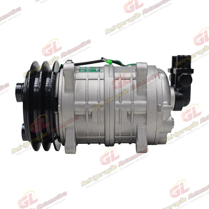 Compressor Modelo TM15HD 150cm³ Saida Para Cima 8 Orelhas - 24 Volts Polia 2A 135mm R134a