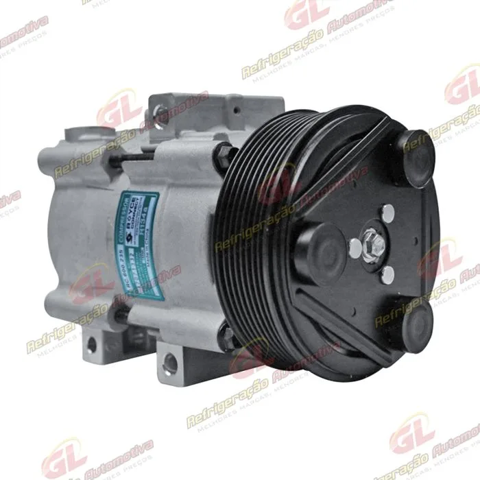 Compressor Modelo Fic Ford FS10/ FX15/ F250 Diesel - 12 Volts Polia 8pk 132mm — foto 4