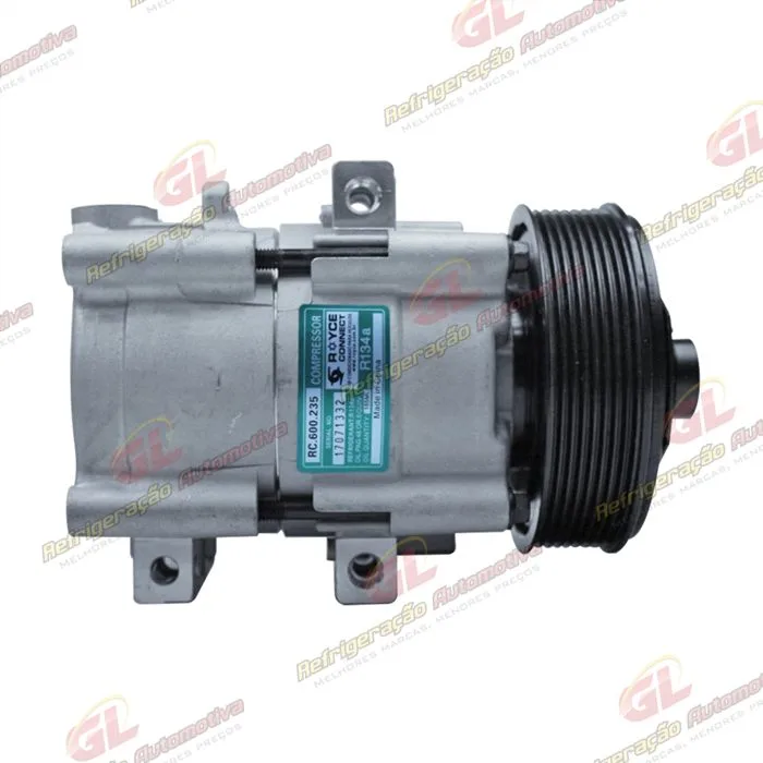 Compressor Modelo Fic Ford FS10/ FX15/ F250 Diesel - 12 Volts Polia 8pk 132mm — foto 5