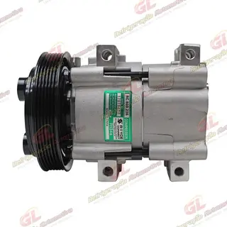 Compressor Fic Ford FS10 / FX15 Ranger / Fiesta / Ka / Escort / Mondeo R134a - 12 Volts Polia 6pk 144mm