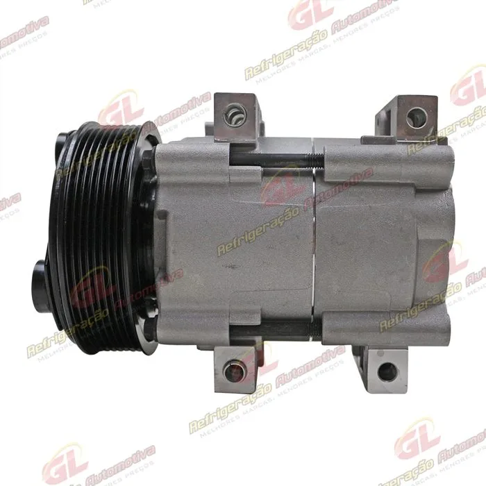 Compressor Ford FS10 / FX15 F4000 / F350 - 12 Volts Polia 8pk 127mm R134a