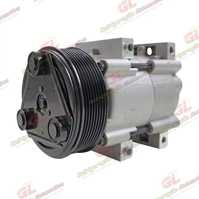 Compressor Ford FS10 / FX15 F4000 / F350 - 12 Volts Polia 8pk 127mm R134a — foto 2