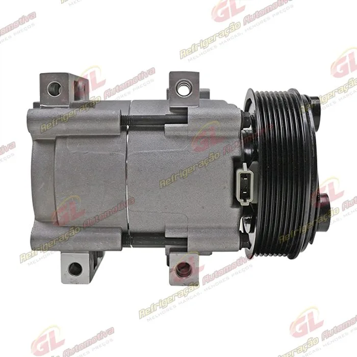 Compressor Ford FS10 / FX15 F4000 / F350 - 12 Volts Polia 8pk 127mm R134a — foto 5