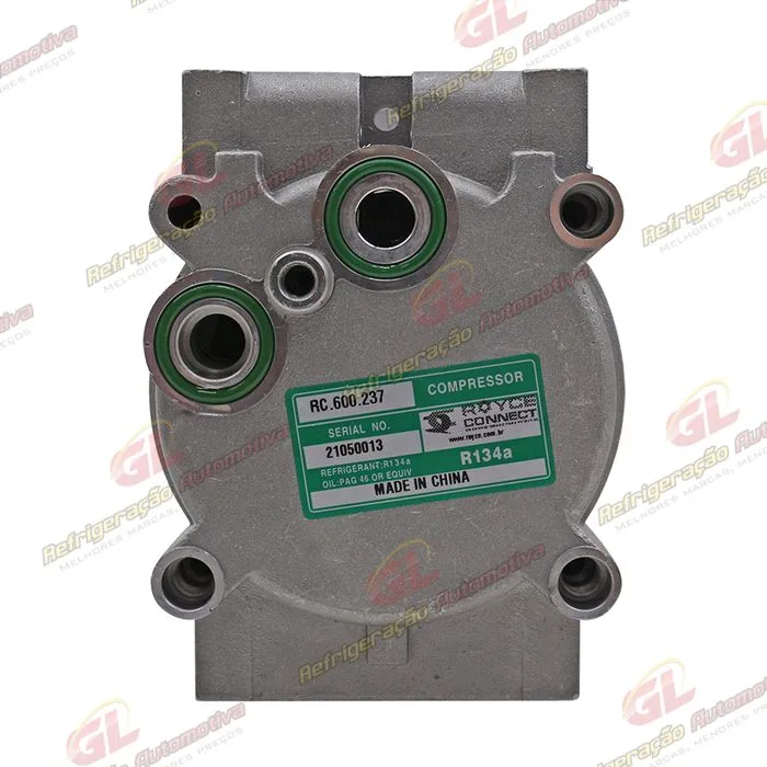 Compressor Ford FS10 / FX15 F4000 / F350 - 12 Volts Polia 8pk 127mm R134a — foto 7