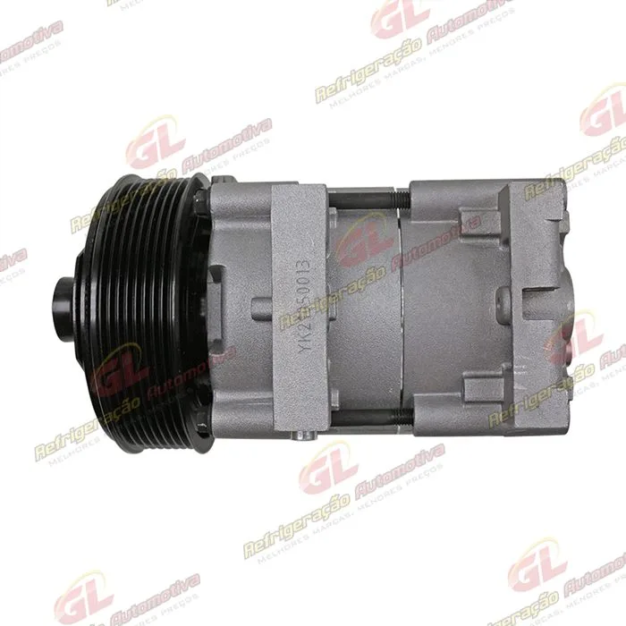 Compressor Ford FS10 / FX15 F4000 / F350 - 12 Volts Polia 8pk 127mm R134a — foto 8
