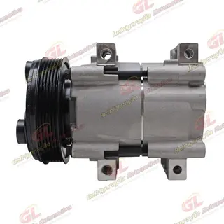 Compressor Fic Ford Ranger Diesel 3.0 até 2012 / Mustang / Troller 3.0 - 12 Volts Polia 6pk 130mm