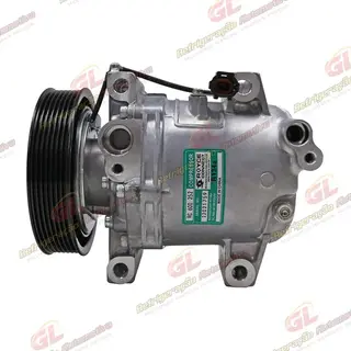 Compressor Modelo Calsonic Nissan Frontier Motor 2.5 2008 Até 2012 - 12 Volts Polia 7pk 137mm OEM: 92600EB40E