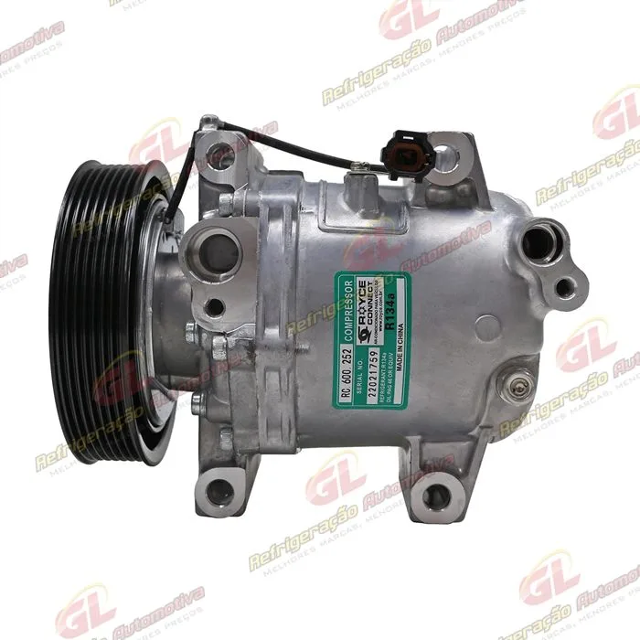 Compressor Modelo Calsonic Nissan Frontier Motor 2.5 2008 Até 2012 - 12 Volts Polia 7pk 137mm OEM: 92600EB40E