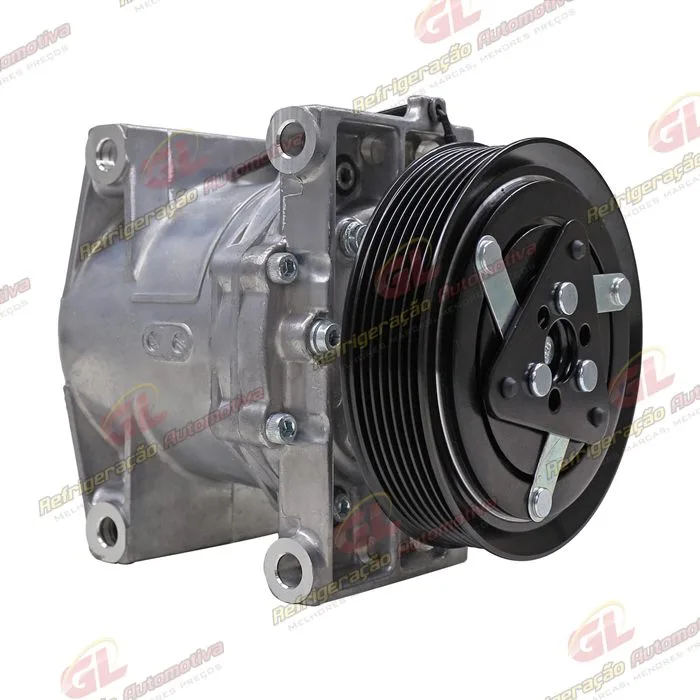 Compressor Modelo Calsonic Nissan Frontier Motor 2.5 2008 Até 2012 - 12 Volts Polia 7pk 137mm OEM: 92600EB40E — foto 3
