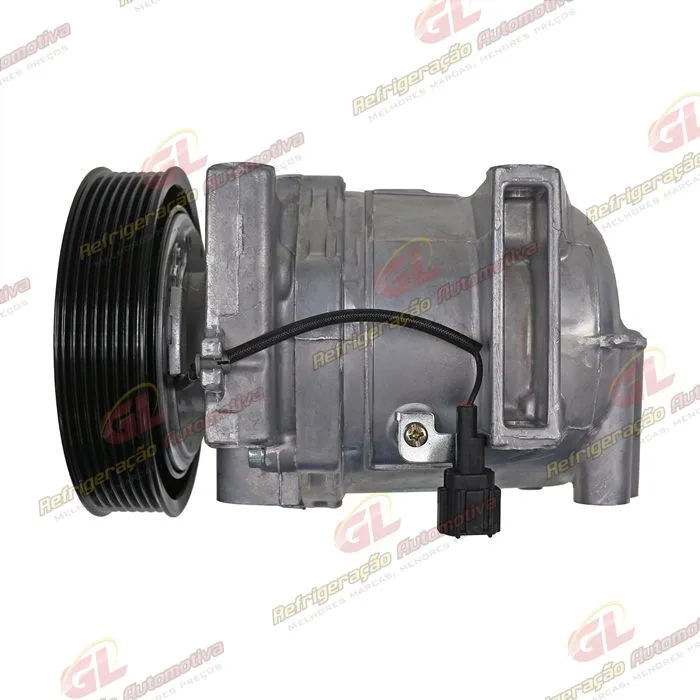 Compressor Modelo Calsonic Nissan Frontier Motor 2.5 2008 Até 2012 - 12 Volts Polia 7pk 137mm OEM: 92600EB40E — foto 6
