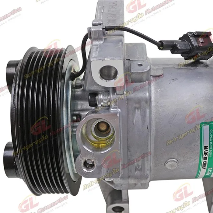 Compressor Modelo Calsonic Nissan Frontier Motor 2.5 2013> - 12 Volts Polia 7pk 110mm OEM: 92600KH70E — foto 9