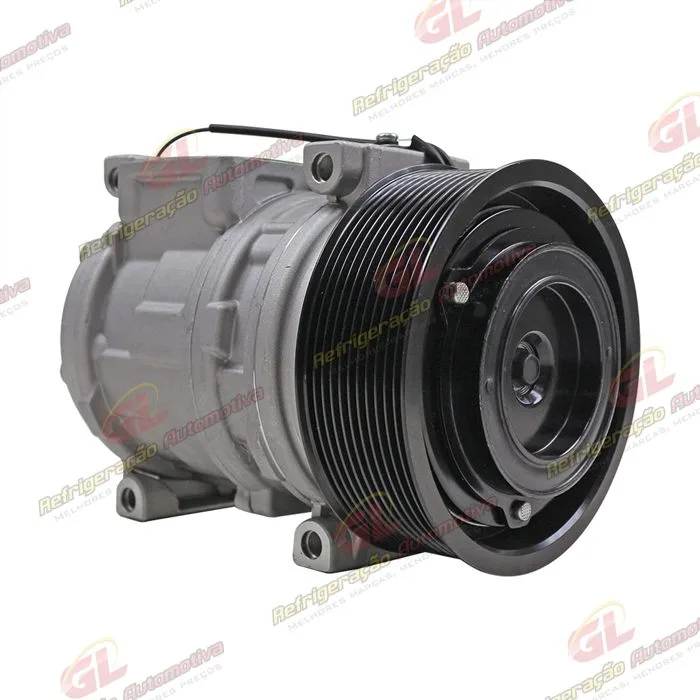 Compressor Modelo Denso 10PA15C Trator John Deere - 12 Volts Polia 11pk 130mm OEM: AL155836/ AL176858/ AL153386/ AL154203/ AL176857 — foto 4