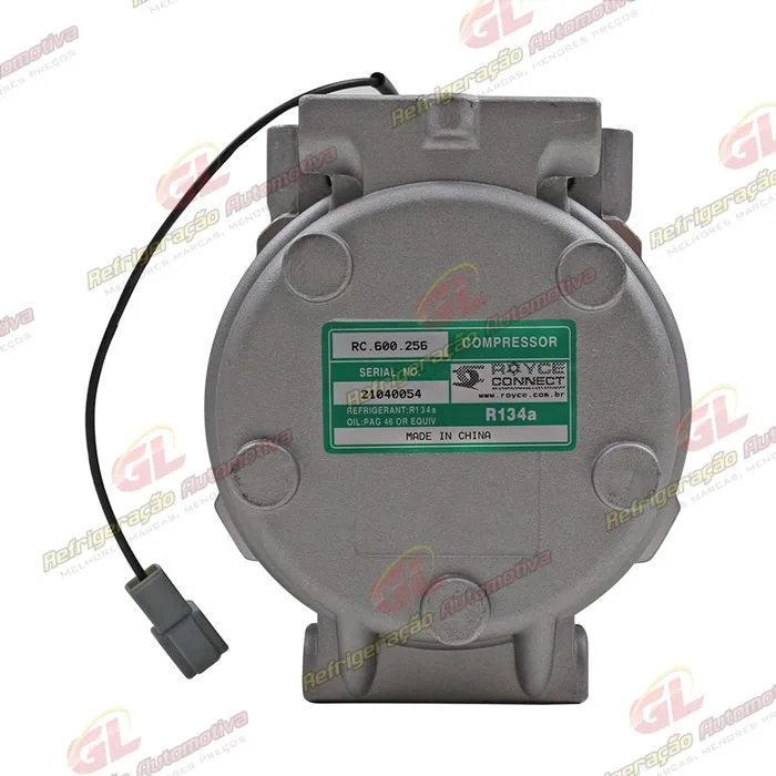 Compressor Modelo Denso 10PA15C Trator John Deere - 12 Volts Polia 11pk 130mm OEM: AL155836/ AL176858/ AL153386/ AL154203/ AL176857 — foto 7