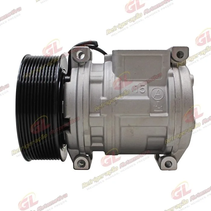 Compressor Modelo Denso 10PA15C Caminhão Mercedes Benz Atron/ Axor/ Actros 2729/ 2831/ 2841/ 2844/ 4844 Ano 2015> - 24 Volts Polia 11pk 130mm