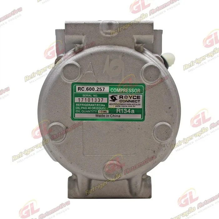 Compressor Modelo Denso 10PA15C Caminhão Mercedes Benz Atron/ Axor/ Actros 2729/ 2831/ 2841/ 2844/ 4844 Ano 2015> - 24 Volts Polia 11pk 130mm — foto 7