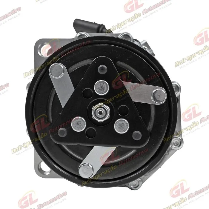 Compressor Modelo Zylinder SD7V16 R134a Volkswagen Golf 2000>/ Audi A3 - 12 Volts Polia 6pk 119mm — foto 3