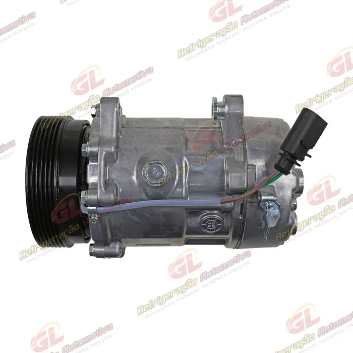 Compressor Modelo Zylinder SD7V16 R134a Volkswagen Golf 2000>/ Audi A3 - 12 Volts Polia 6pk 119mm — foto 8
