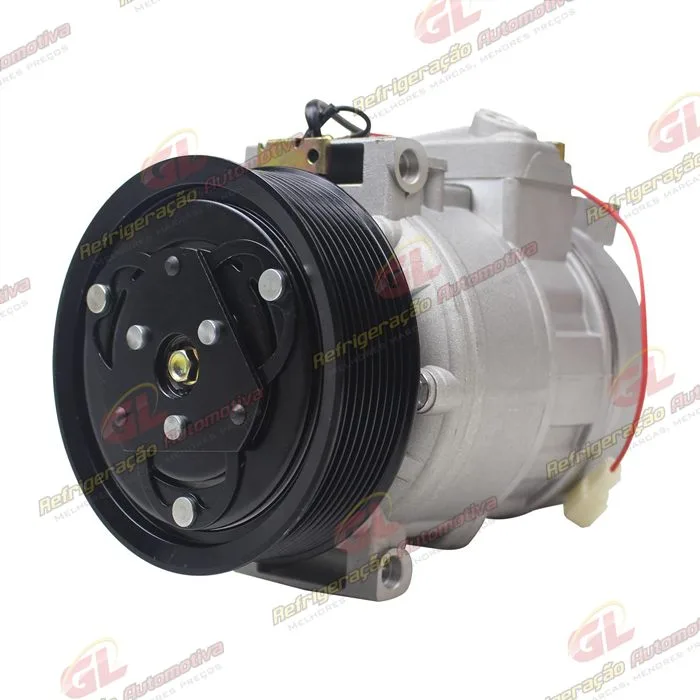 Compressor Modelo Denso 7SBU16C Caminhão Mercedes Benz Actros 4844 2009 Até 2014 - 24 Volts Polia 9pk 129mm OEM: A5412301211/ 447190-5530 — foto 2