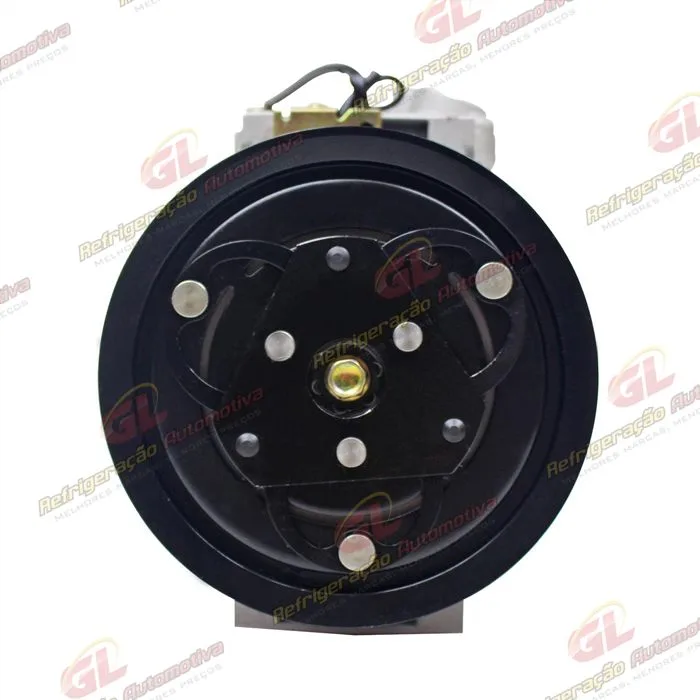 Compressor Modelo Denso 7SBU16C Caminhão Mercedes Benz Actros 4844 2009 Até 2014 - 24 Volts Polia 9pk 129mm OEM: A5412301211/ 447190-5530 — foto 3