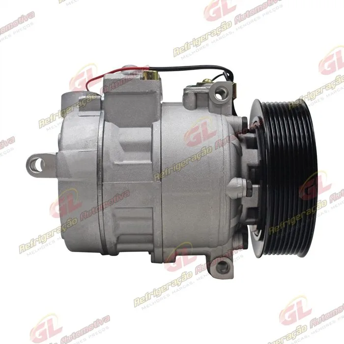 Compressor Modelo Denso 7SBU16C Caminhão Mercedes Benz Actros 4844 2009 Até 2014 - 24 Volts Polia 9pk 129mm OEM: A5412301211/ 447190-5530 — foto 5