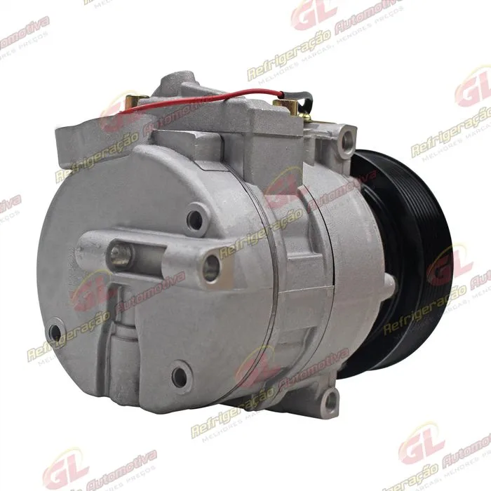 Compressor Modelo Denso 7SBU16C Caminhão Mercedes Benz Actros 4844 2009 Até 2014 - 24 Volts Polia 9pk 129mm OEM: A5412301211/ 447190-5530 — foto 6