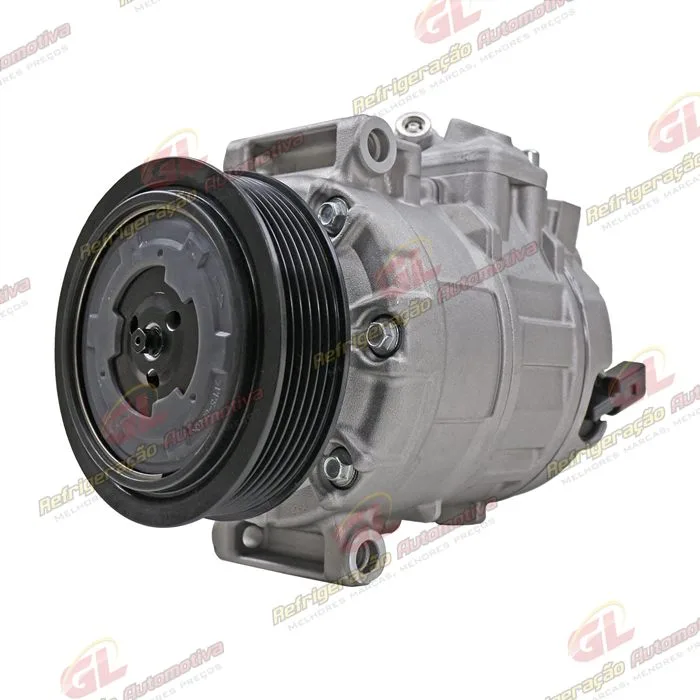 Compressor Modelo Denso 7SEU17C-ND1 Volkswagen Amarok Diesel - 12 Volts Polia 6pk 110mm OEM: 4471901350 — foto 2