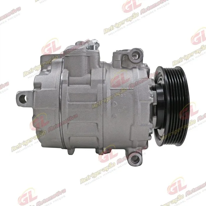 Compressor Modelo Denso 7SEU17C-ND1 Volkswagen Amarok Diesel - 12 Volts Polia 6pk 110mm OEM: 4471901350 — foto 4
