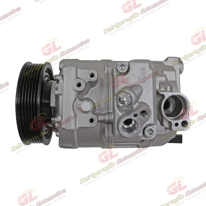 Compressor Modelo Denso 7SEU17C-ND1 Volkswagen Amarok Diesel - 12 Volts Polia 6pk 110mm OEM: 4471901350 — foto 6