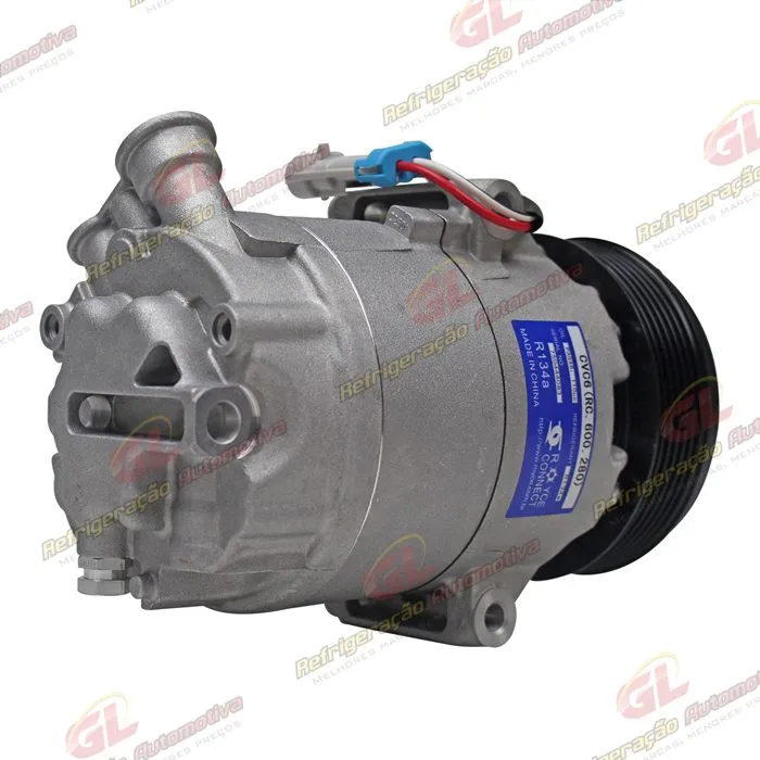Compressor CVC 9045 125cc Chevrolet Astra/ Vectra 2006> - 12 Volts Polia 6pk 110mm OEM: 93380698 — foto 6